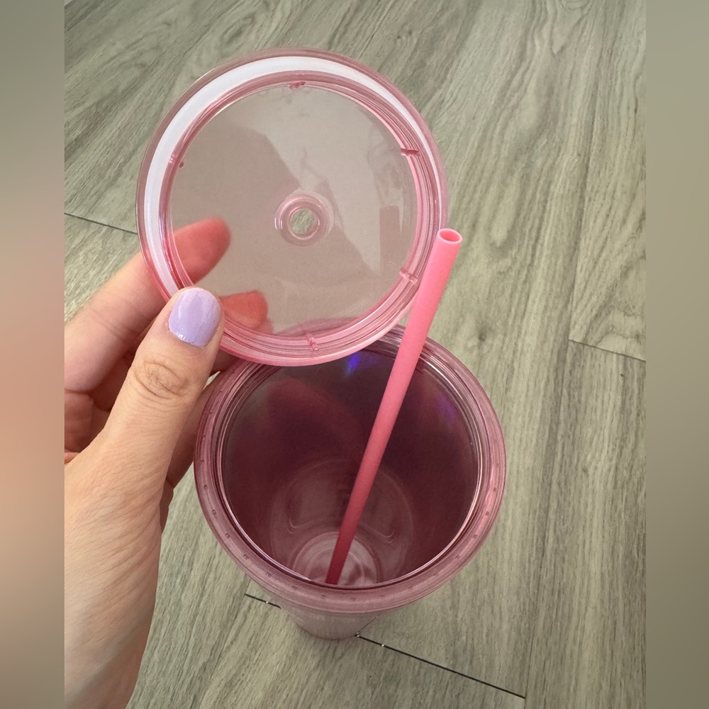 Disneyworld Piglet Pink Starbucks® Tumbler with Straw - Picture 6 of 6